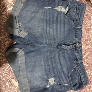 Time and Tru Jean Shorts